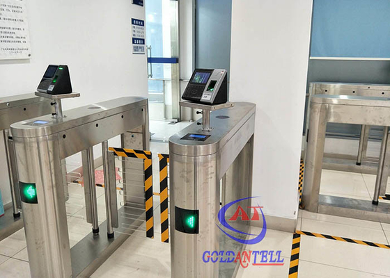 Het hoogtepunt motoriseerde duurzame hoge veiligheidsnfc turnstile poort met armband voor bus of toilet