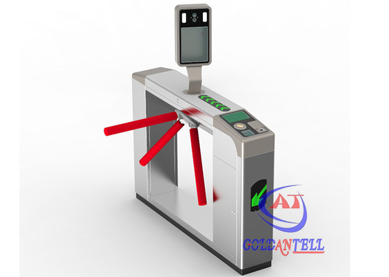 Turnstile van de het Gezichtsdriepoot van bi Richtingss304 Biometrische Poort
