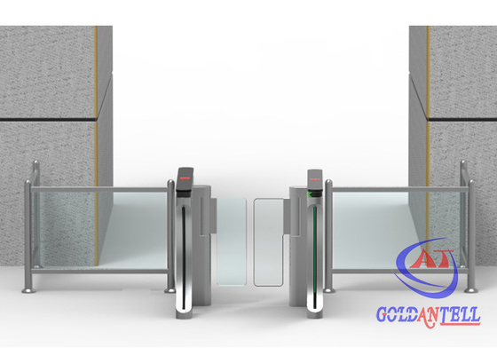 IC-van de de Streepjescodevingerafdruk van identiteitskaart Turnstile van de de Schommelingspoort Gezichtserkenning