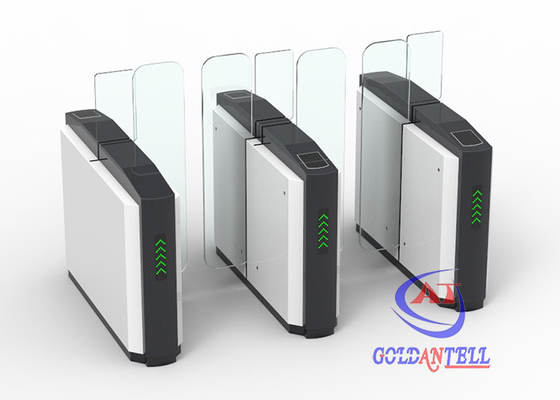 Turnstile van Sliding Speed Gate van de Rfidlezer met Vingerafdruk