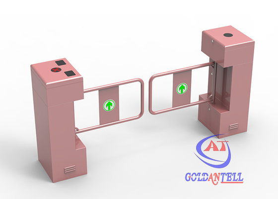 Esd Turnstile van de het Wapenschommeling van de Kaartlezer RS485 SUS304 90cm Poort