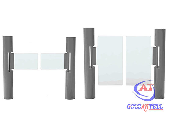 Antitailgating SS316 Cilindrische Schommelingsturnstile RS485