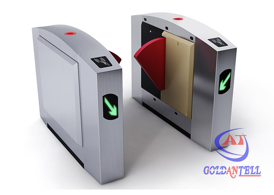 Poort van de de Klepbarrière van antiponsen de Dubbele Kanalen 0.6s Biometrische