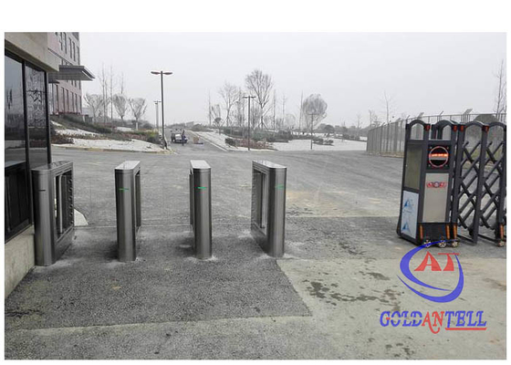 Richtingturnstile van intelligent Bi QR Code 3 Turnstile van de Stegenvingerafdruk