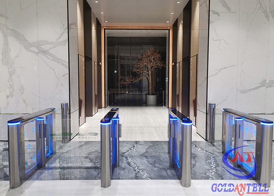 Van de de Streepjescodeschommeling van RFID QR de Poortturnstile Gezichtserkenning voor Hotels