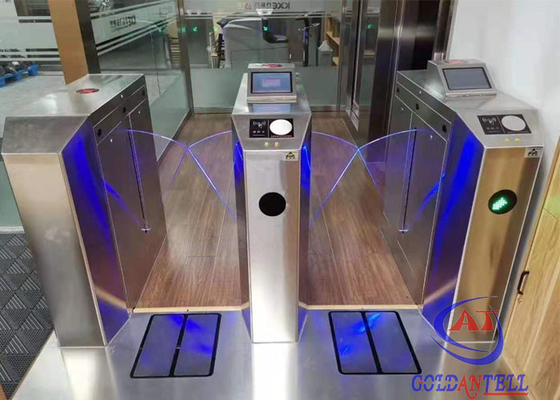 8 duimlcd Monitoresd Turnstiles van het Poortroestvrije staal voor Laboratorium/Facotry