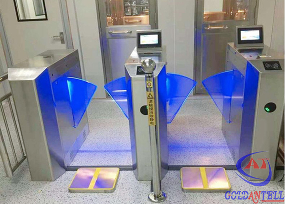 ESD Turnstile Systeem met Builit in van de van de bron 8 Duimcomputer Turnstile van Boday ESD Menselijk Lichaamsstatica Menselijke