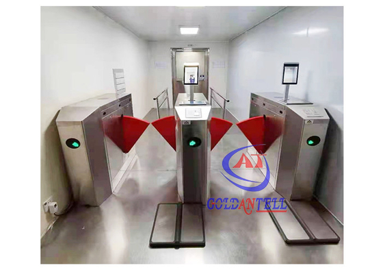 SUS304 Esd Klepturnstile Intelligente Voet de Barrièrepoort van de Wegcontrole