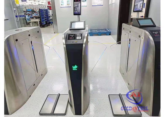 De Poortesd van het Toegangsbeheersus304 IP54 ESD Meetapparaat Turnstile Systeem