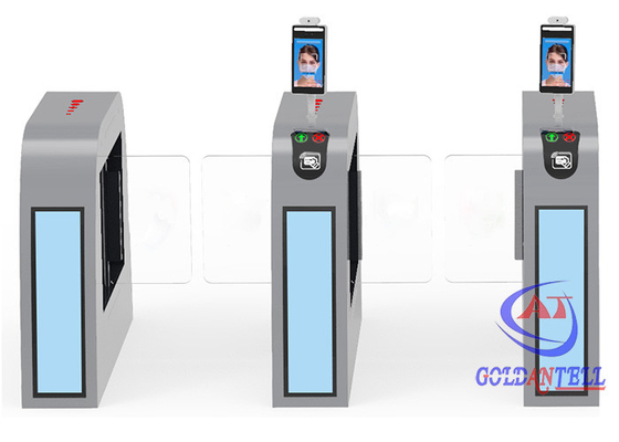 8“ van de de Barrièrepoort van de het Schermschommeling AI Turnstile van de Temperaturenscanner met de Camera van de Gezichtserkenning