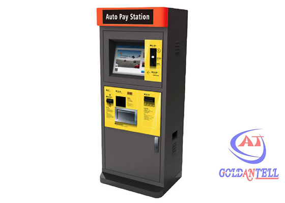 Het Touche screenterminal van de self - service Autopublieke telefooncel voor Parkerenbeheersysteem