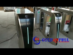 nieuwe kunst flap barrière poort met 60 & 90cm passerende baan