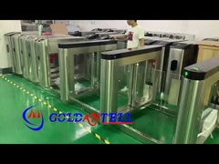 GAT-686 schommelturnstiel met dubbele kaartlezer voor vingerafdrukken