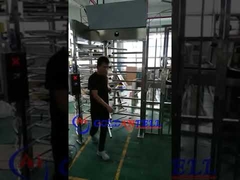 GAT-502 enkel ingangstijl draaischijf en een omloopdeur