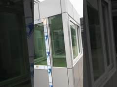 GT5- Eenpersoonsruimte Kleurstaalconstructies Buiten Prefab Bewaking Huis Beveiliging Buitenbeveiliging Booth