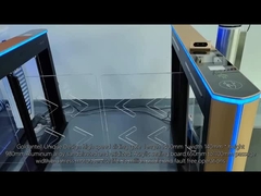 Uniek ontwerp met ingebouwde camera en Android 8 inch gezichtsherkenning High Speed Sliding Gate