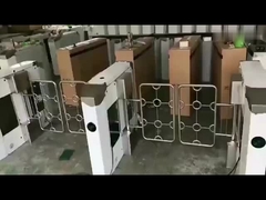 GAT-603 Roestvrij staal waterdicht dubbele baan schommelbarrière draaibank tegen botsing