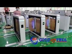 GAT-622 Aanpasbare kleur Witte schommeling Draaiwiel snelheidspoort tweerichtings