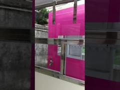 GAT-GT9 Flexible Layout Roestvrij staal 40ft Prefab Security Kiosk Huis