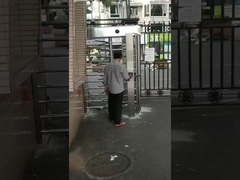 Indoor / Outdoor Full Height Turnstile Gate met Kaartlezer of Multi Toegangscontrolesysteem