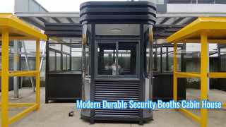 Moderne geprefabriceerde stalen bewakerscabines